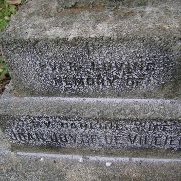 VILLIERS Joan Joyce, de -1945