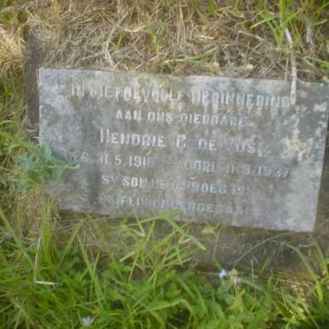 VOS Hendrie C., de 1918-1937