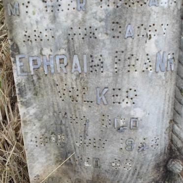 VOLKER Ephraim Frank -1948