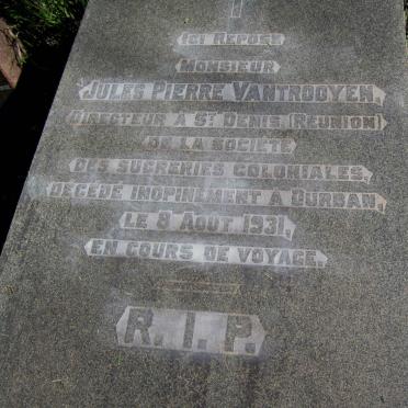 VANTROOYEN Jules Pierre -1931