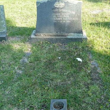 VUUREN Daniel Benjamin, van 1914-1967