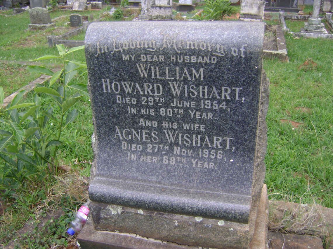 WISHART William Howard -1954 &amp; Agnes -1956