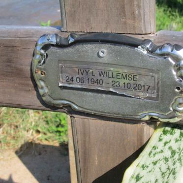 WILLEMSE Ivy L. 1940-2017