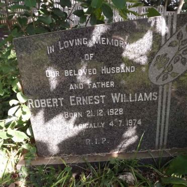 WILLIAMS Robert Ernest 1928-1974