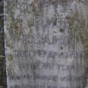 WILLIAMSON James -1949