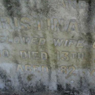 WILSON Christina -1945