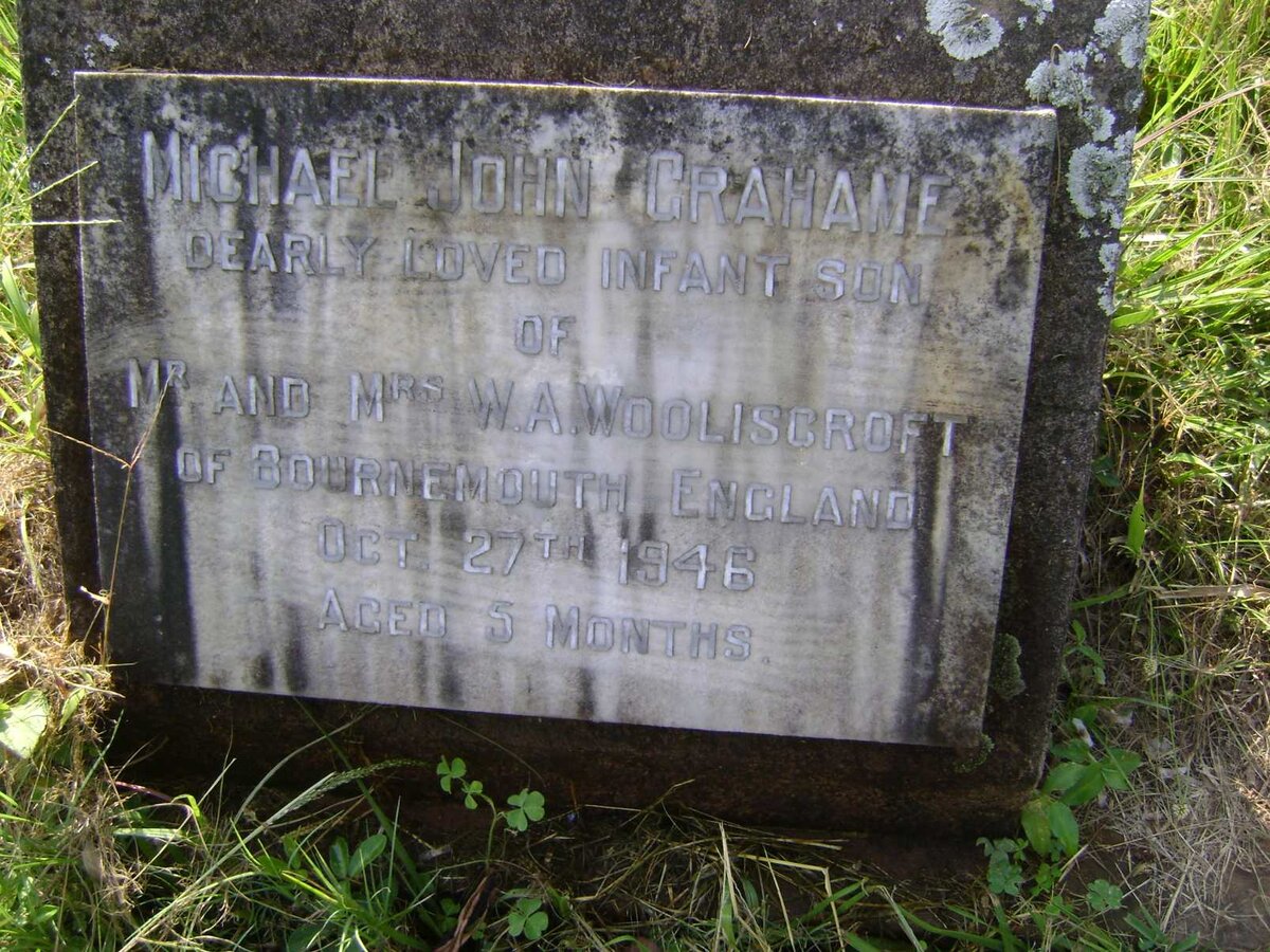 WOOLISCROFT Michael John Grahame -1946