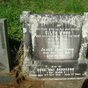 WOOD James John -1941 &amp; Ellen -1938 :: ANDERSON Edna May nee WOOD -1956