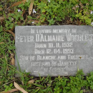 WOODLEY Peter D’Almaine 1932-1993