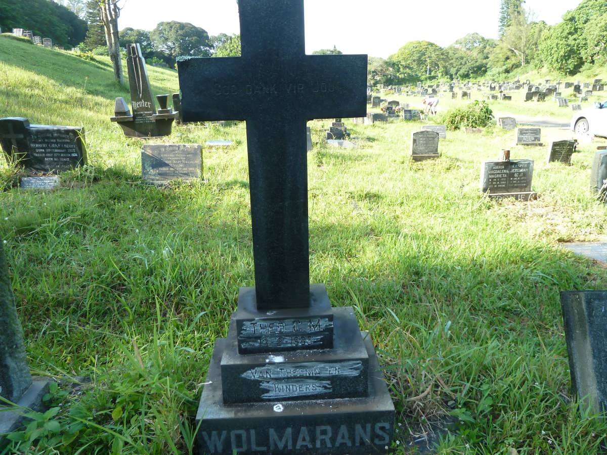 WOLMARANS Theo C.M. -1965