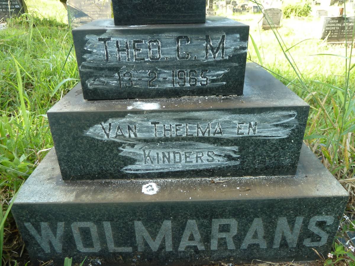 WOLMARANS Theo C.M. -1965