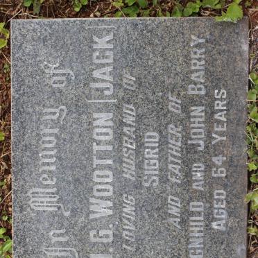 WOOTTON P.J.G. -1961