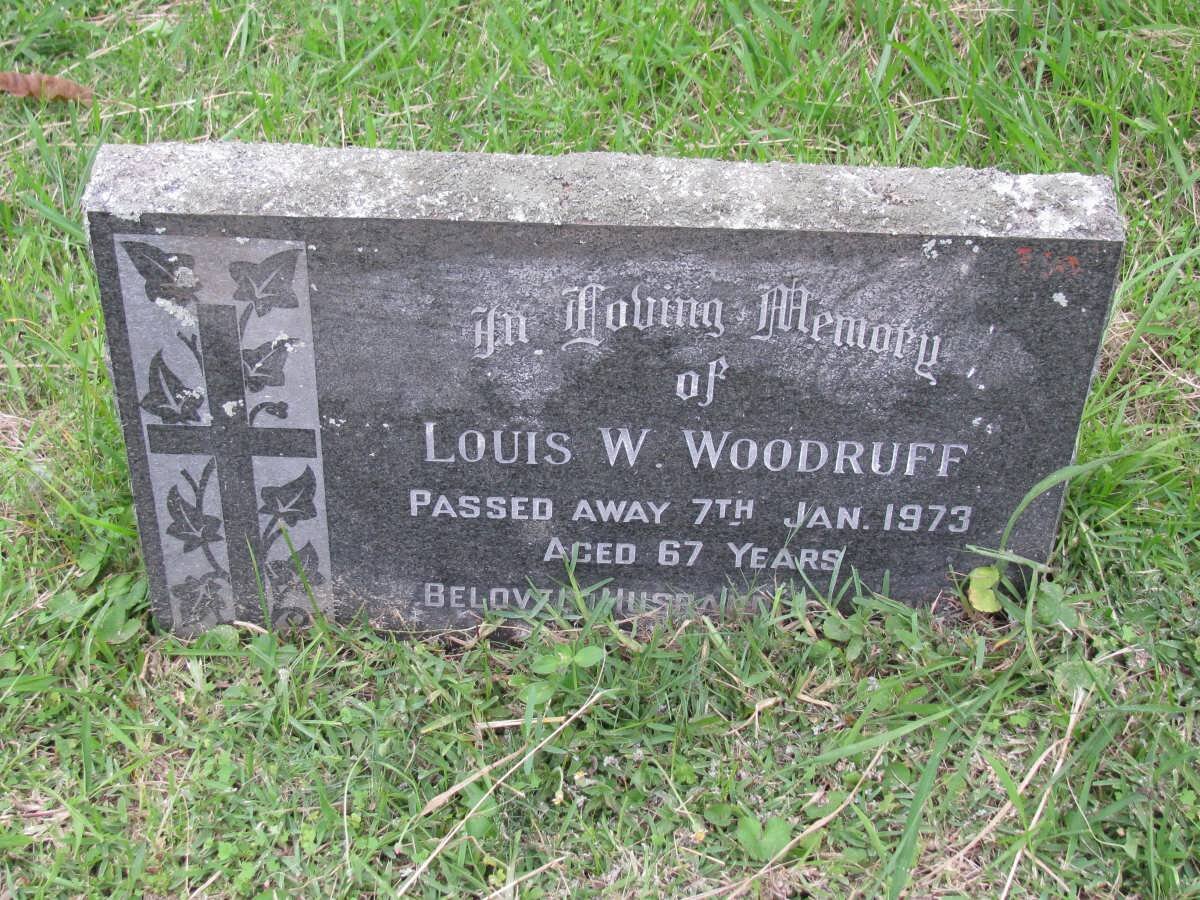 WOODRUFF Louis W. -1973