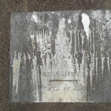 WYLES Frank Campling -1934