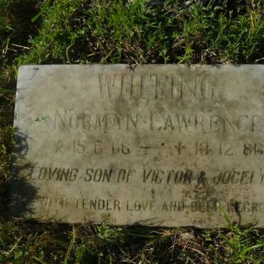 WHITING Newton Edmond -1964 :: WHITING Norman Lawrence 1966-1986