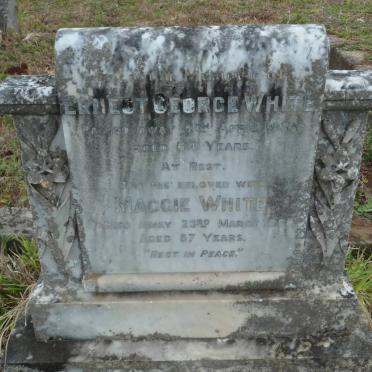 WHITE Ernest George -1935 &amp; Maggie -1960