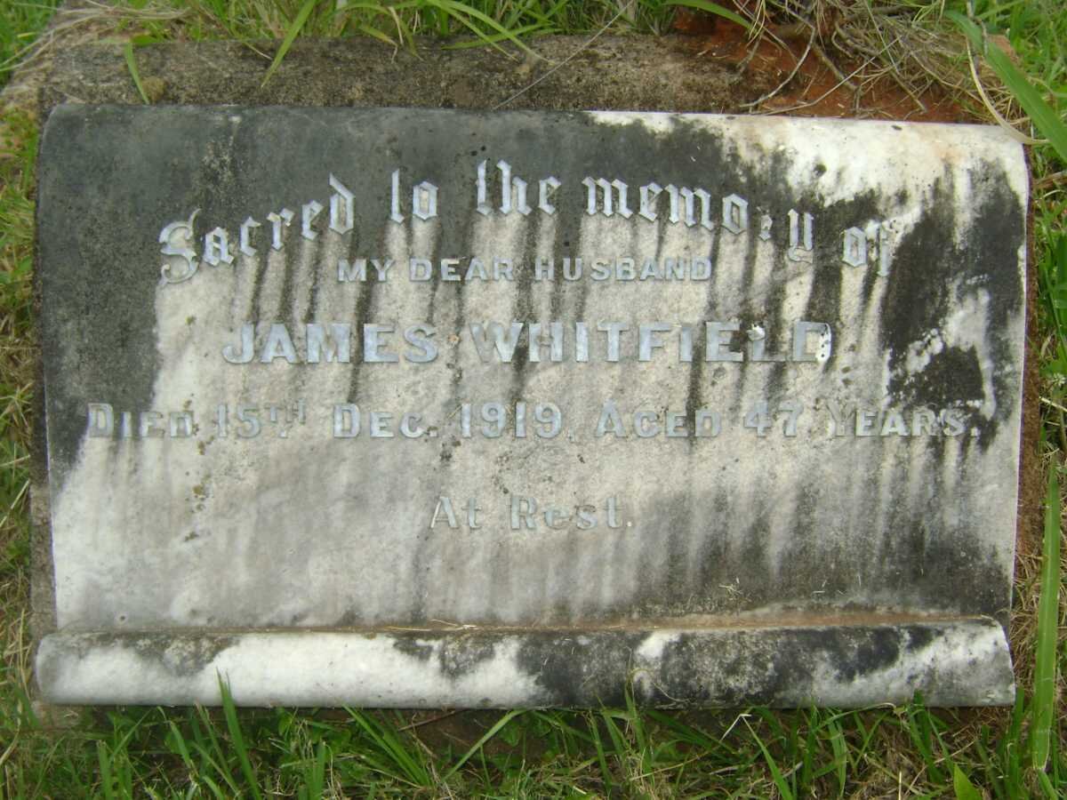 WHITFIELD James -1919