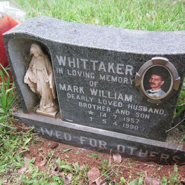 WHITTAKER Mark William 1957-1990