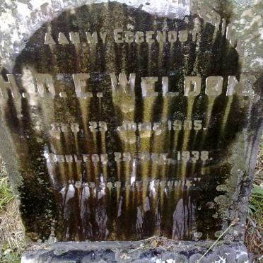 WELDON H.D.E. 1905-1938