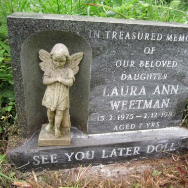 WEETMAN Laura Ann 1975-1982