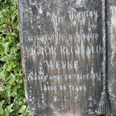 WENKE Victor Reginald -1955