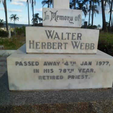 WEBB Walter Edwin -1937 &amp; Elizabeth Frances -1934 :: WEBB Kenneth Frederick -1956 :: WEBB Walter Herbert -1977