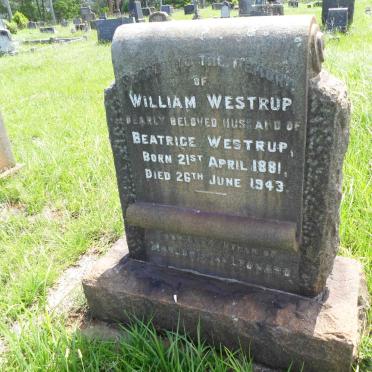 WESTRUP William 1881-1943