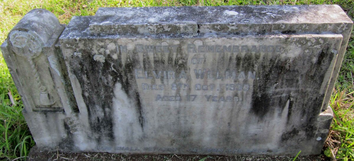 WELMAN Natalie Elvira  -1930