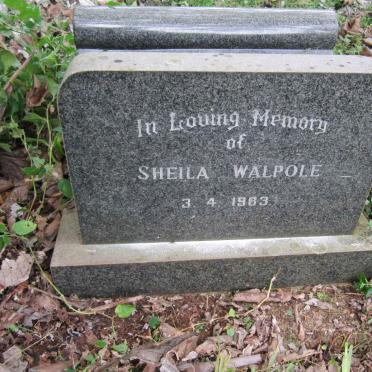 WALPOLE Sheila -1983