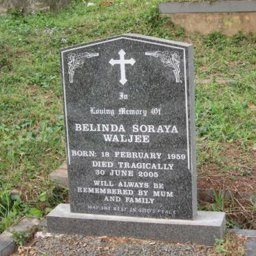WALJEE Belinda Soraya 1959-2005