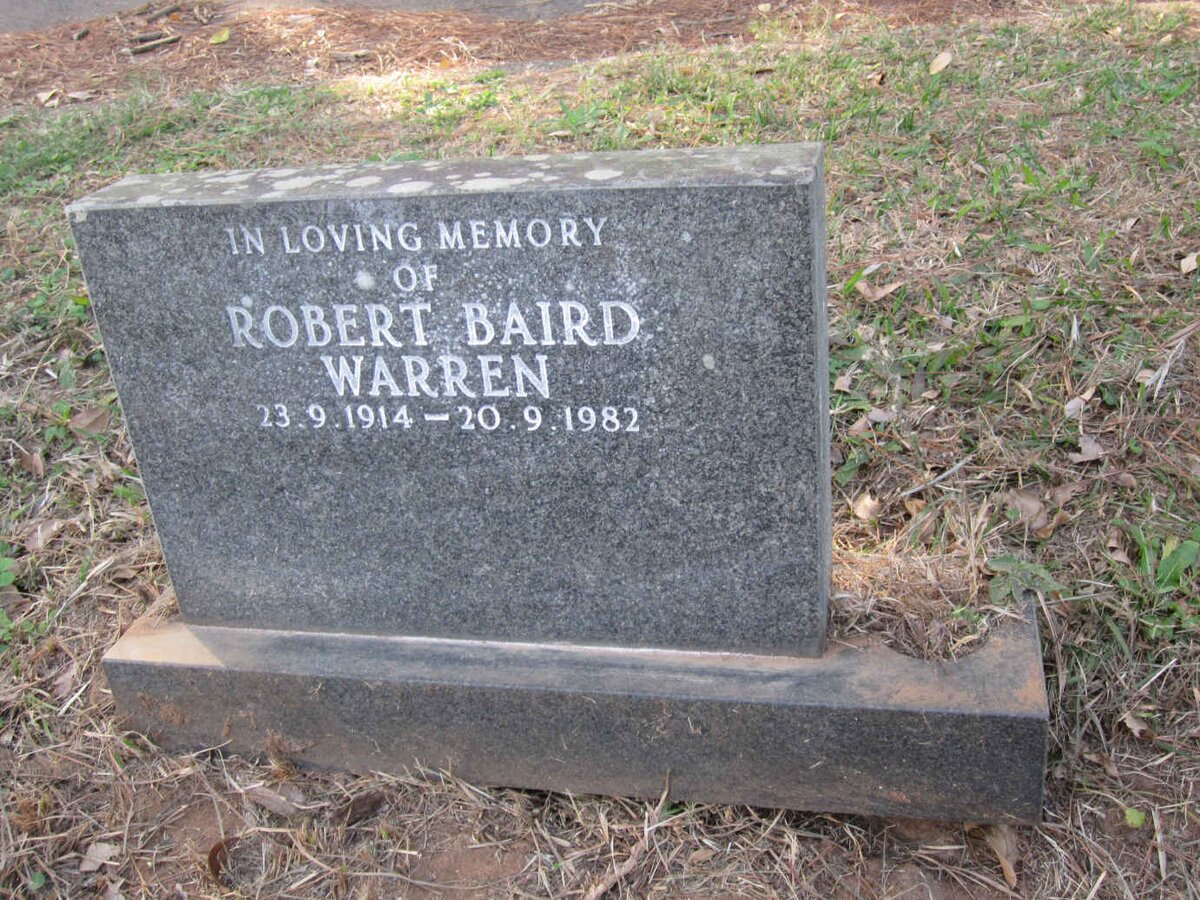 WARREN Robert Baird 1914-1982