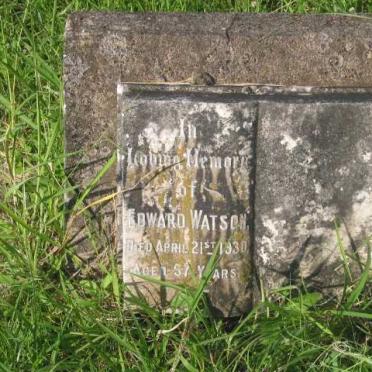 WATSON Edward -1930