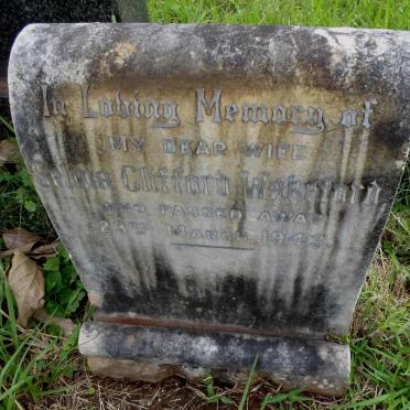 WAKEFORD Selma Clifford -1943