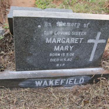 WAKEFIELD Margaret Mary 1906-1982