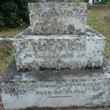 WALTON Elizabeth -1926