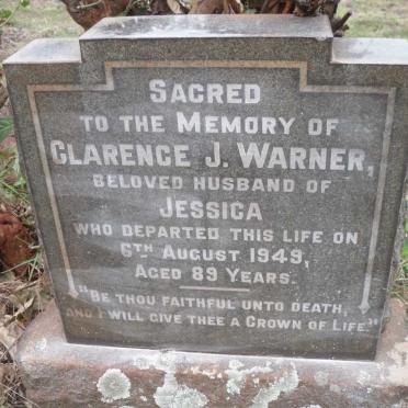 WARNER Clarence J. -1949