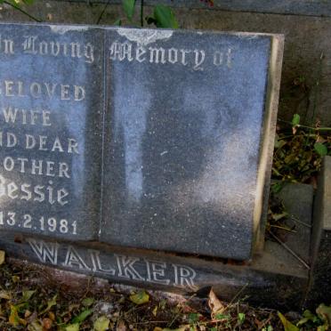 WALKER Bessie -1981