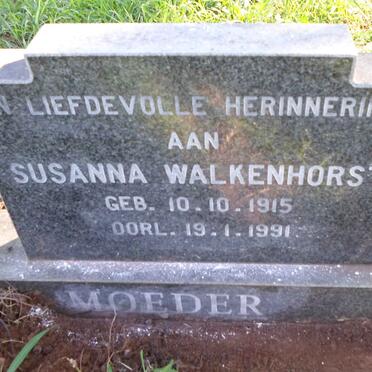 WALKENHORST Susanna 1915-1991