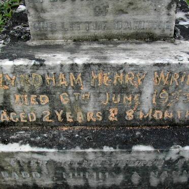 WRIGHT Wyndham Henry -1933