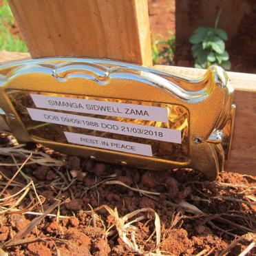 ZAMA Simanga Sidwell 1988-2018