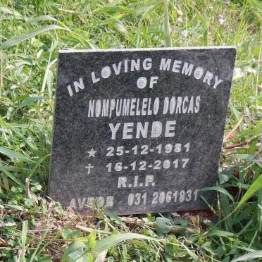 YENDE Nompumelelo Dorcas 1981-2017