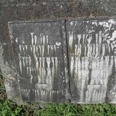 YEOMAN Fred -1933 &amp; Helen -1956