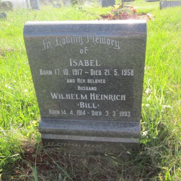 ? Wilhelm Heinrich 1914-1993 &amp; Isabel 1917-1958
