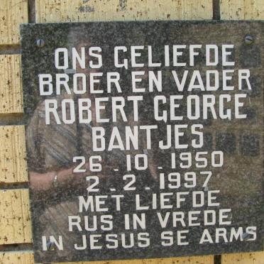 BANTJES Robert Geroge 1950-1997