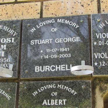 BURCHELL Stuart George 1941-2003