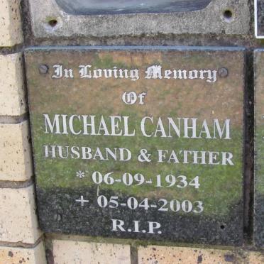 CANHAM Michael 1934-2003