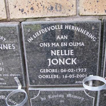 JONCK Nellie 1923-2001