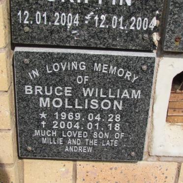 MOLLISON Bruce William 1969-2004