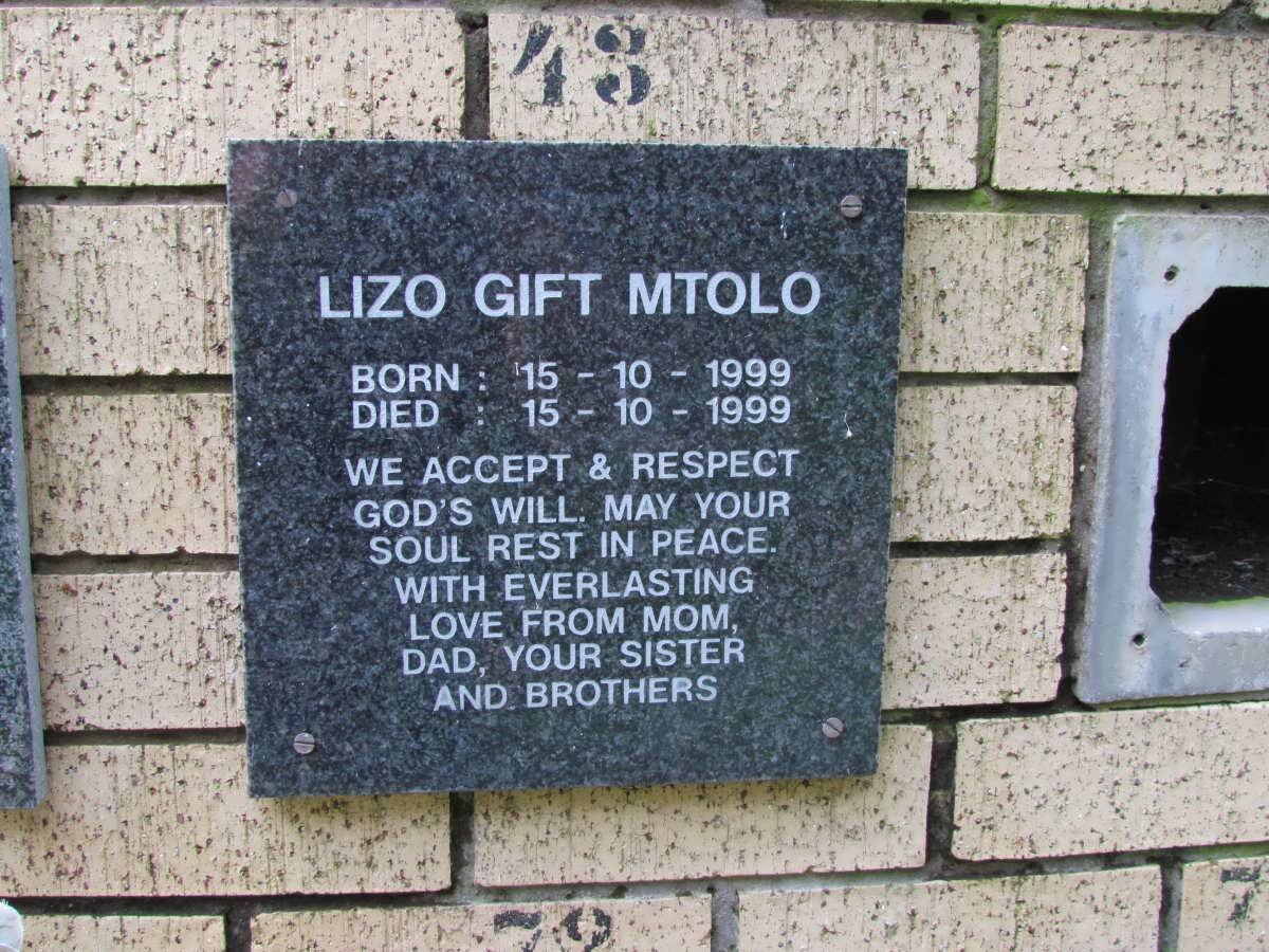 MTOLO Lizo Gift 1999-1999