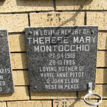 MONTOCCHIO Therese Mary 1918-1995